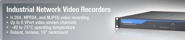 MxNVR-IA8 / Moxa Industrial Network Video Recorder 8-channel