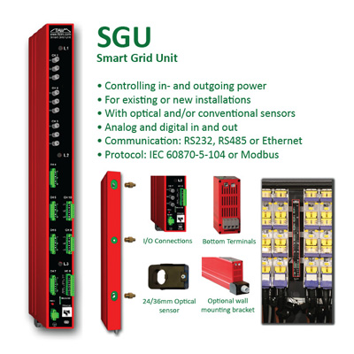Smart Grid Unit / SGU fra Thiim, til trådløs NET overvågning