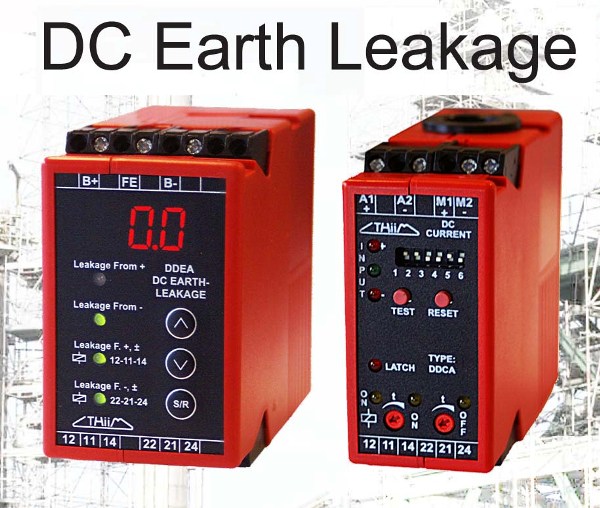 DC Earth Leakage - DDCA and DDEA