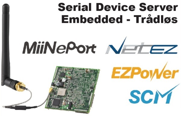 MiiNePort W1 fra Moxa, Wireless Embedded Serial Port Server