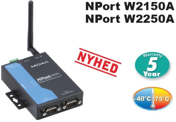 NPort W2150A and NPort W2250A - Wireless Serial Port Server