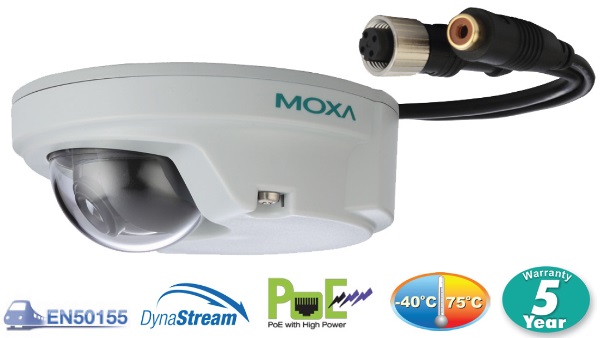 VPort P06-1MP-M12 / IP kamera fra Moxa IP66 EM50155