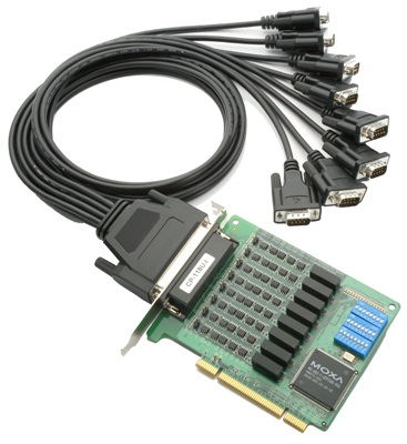 CP-118U-I-T, 8-port seriel isoleret PCI/PCIx kort