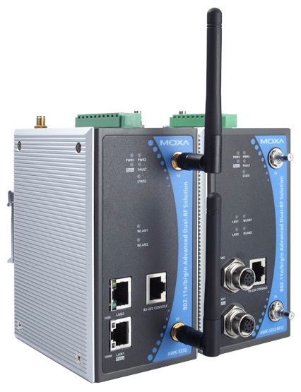 AWK-5232-M12, 2-kanals industriel wireless