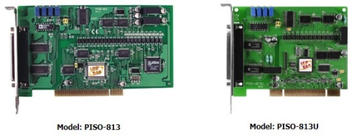 PISO-813U - Isoleret A/D kort, 12bit, 32 kanaler, Universal PCI fra ICPDAS
