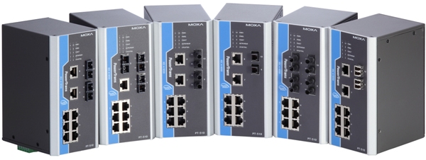 PT-510 - Moxa Ethernet Switch IEC 61850-3 og IEEE 1613