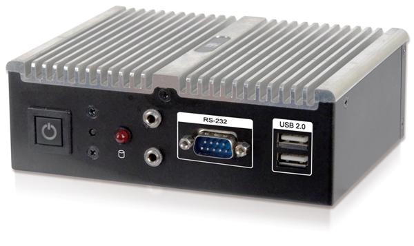 Powerful fanless embedded computer for IEI