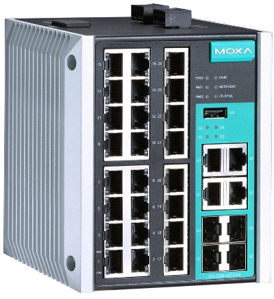 EDS-528E / Industrial Ethernet Switch / Moxa