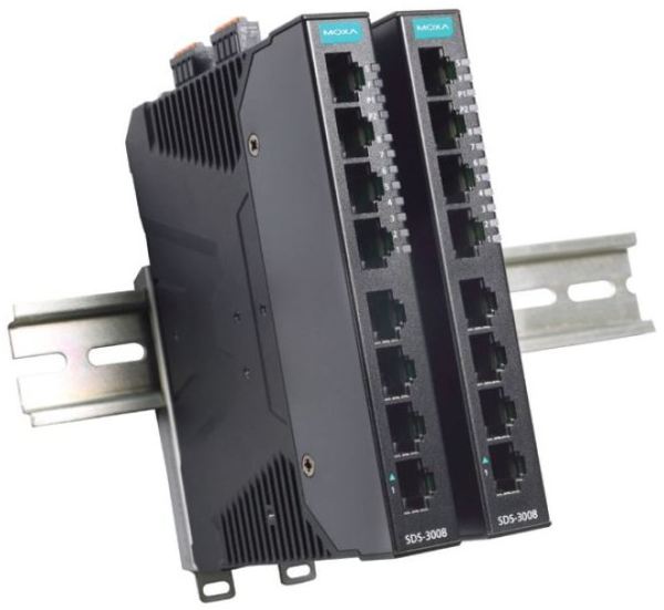 SDS-3008 - Moxa Industrial 8-port smart Ethernet switches