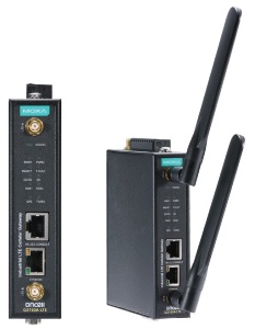 OnCell G3150A-LTE Industriel 4G/LTE modem gateway med 2x SIM kort