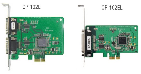 PCIe Sereielle kort fra Moxa, 2 til 16 porte