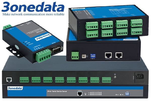 NETPORT fra 3OneData, Seriel kommunikation via Ethernet